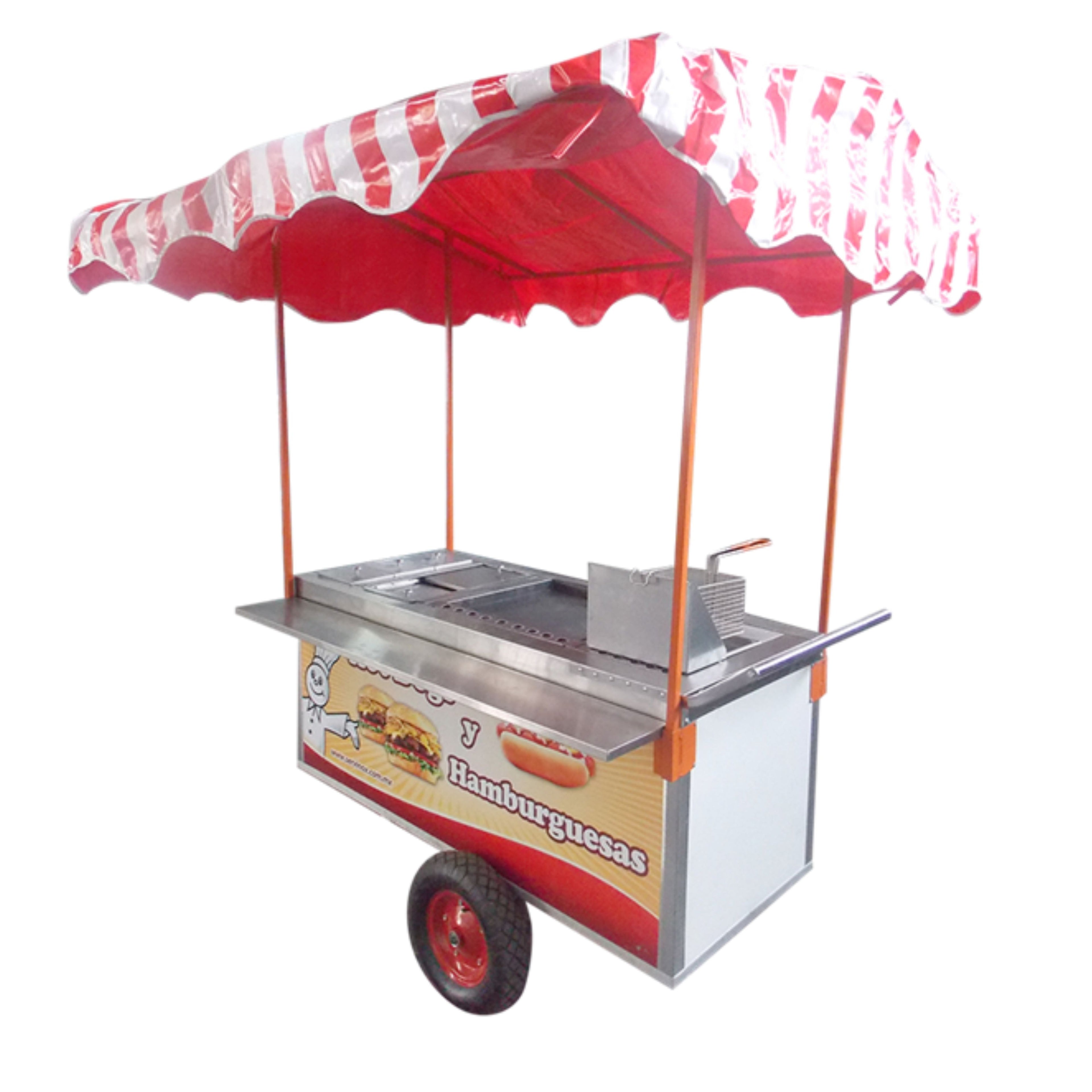 Carro para hot dogs