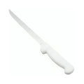 Cuchillo filetero blanco en acero inoxidable