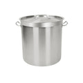 Olla de acero inoxidable con tapa