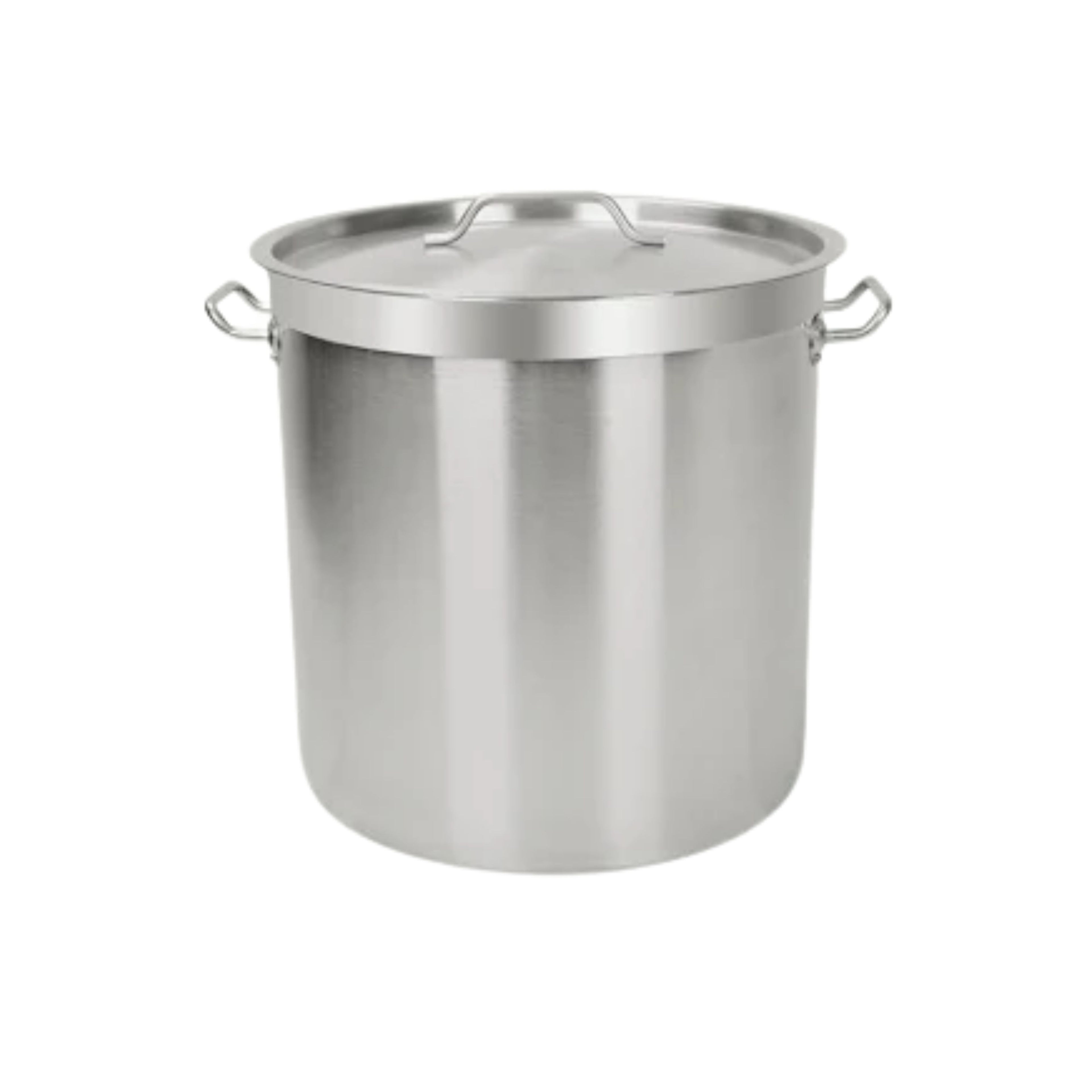 Olla de acero inoxidable con tapa